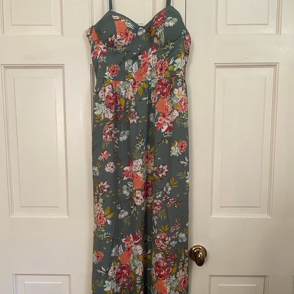 Summer Faux Corset Front Dress
